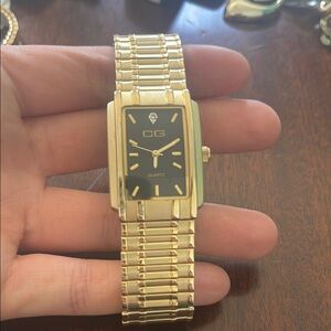Vintage Gold CG Quartz Watch - Men’s